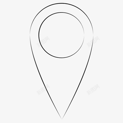 位置标记地图地图针图标svg_新图网 https://ixintu.com 位置标记 地图 地图针 手绘业务管理