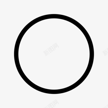 圆圆形状图标图标