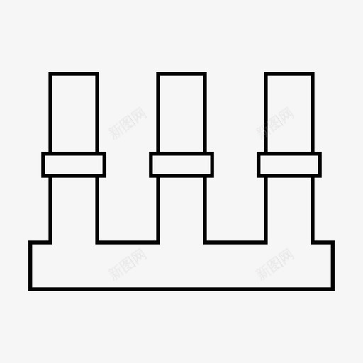 管道浴室电流图标svg_新图网 https://ixintu.com 卫生间 水管工 洗手间 流量 浴室 电流 管道