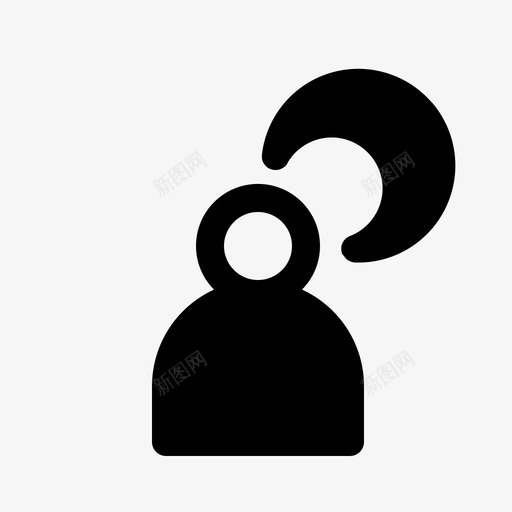 夜间模式黑暗人物图标svg_新图网 https://ixintu.com 人物 夜间模式 摄影 黑暗