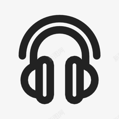 dj收音机音频耳机图标图标