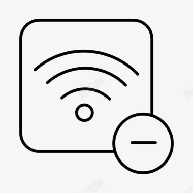 wifi断开wifi连接wifi信号图标图标
