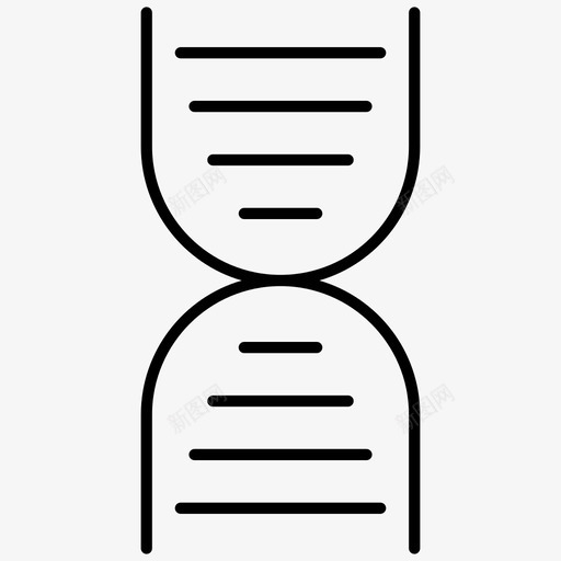 dna基因组医学图标svg_新图网 https://ixintu.com dna 医学 基因组