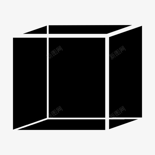 立方体骰子几何学图标svg_新图网 https://ixintu.com 体积 几何学 数学 立方体 骰子