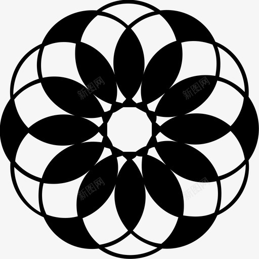 几何学螺旋图图标svg_新图网 https://ixintu.com 几何学 螺旋图