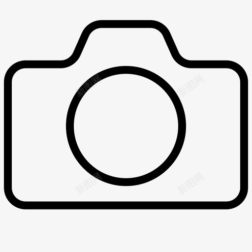 照相机摄影旅行图标svg_新图网 https://ixintu.com 摄影 旅行 照相机