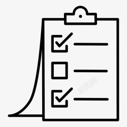 质量控制计划质量控制剪贴板笔记图标高清图片