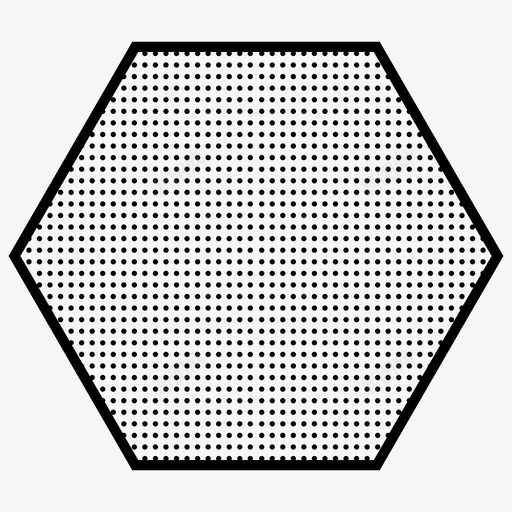 六边形点形图标svg_新图网 https://ixintu.com 六边形 点形