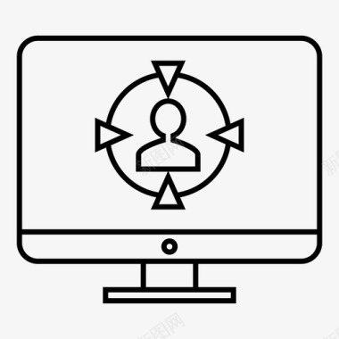 计算机商业职业图标图标