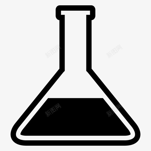 化学erlenmeyer烧瓶实验室图标svg_新图网 https://ixintu.com erlenmeyer烧瓶 化学 实验室 海滩 液体