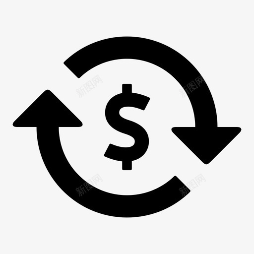 投资商业金融图标svg_新图网 https://ixintu.com 商业 投资 转让 金融