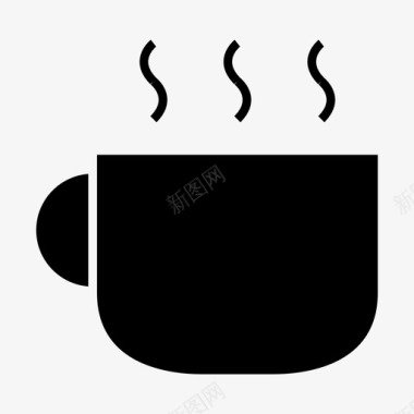 咖啡早餐饮料图标图标