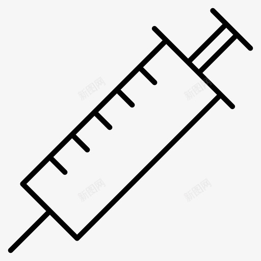 注射器疫苗药品图标svg_新图网 https://ixintu.com 注射器 疫苗 药品