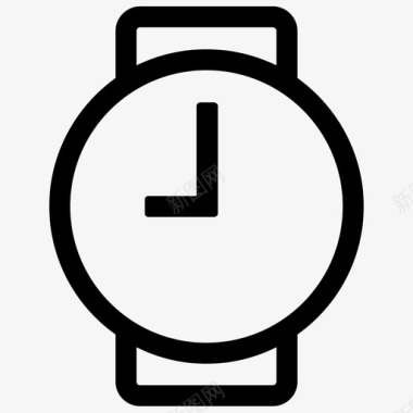 手表闹钟时钟图标图标