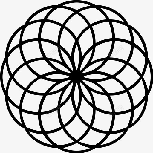 几何学螺旋图图标svg_新图网 https://ixintu.com 几何学 螺旋图