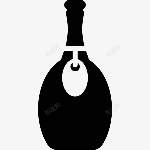 油瓶食品家居用品图标svg_新图网 https://ixintu.com 家居用品 油瓶 食品
