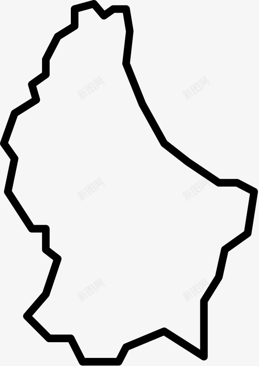 卢森堡首都城市图标svg_新图网 https://ixintu.com 卢森堡 国家 城市 德国 欧洲 首都