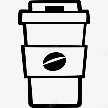 咖啡杯饮料食物图标图标