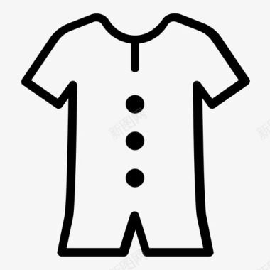 衬衫衣服艾德穆巴拉克图标图标