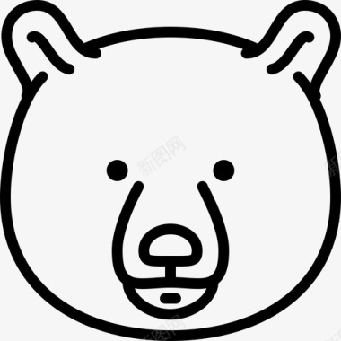 熊头动物群直系图标图标