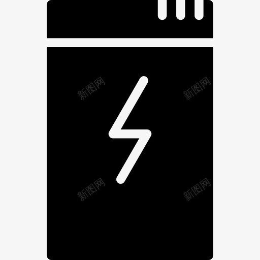 手机电池离子锂图标svg_新图网 https://ixintu.com 手机电池 离子 聚合物 能源和工业 锂