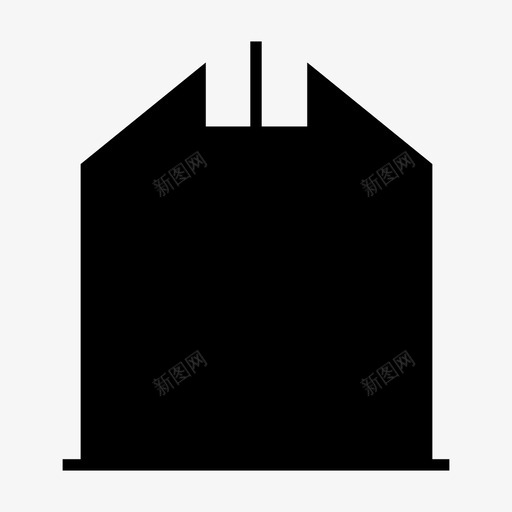 塔建筑摩天大楼图标svg_新图网 https://ixintu.com 塔 塔轮廓 大厦 建筑 摩天大楼