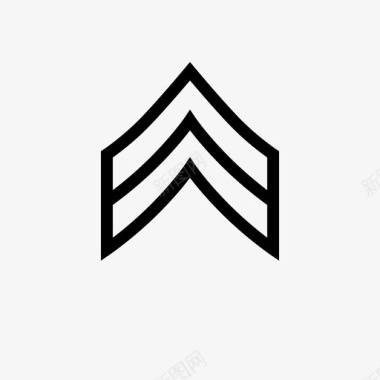 下士陆军徽章图标图标