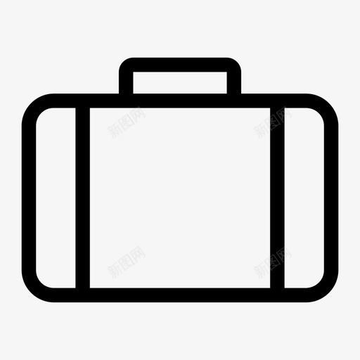 包公文包办公包图标svg_新图网 https://ixintu.com 公文包 办公包 包 图标 手提箱 旅行包