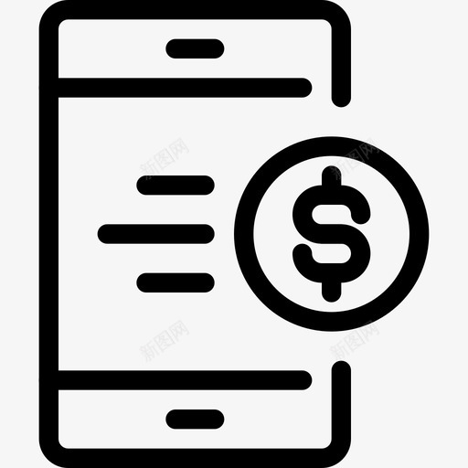 支付商务金融图标svg_新图网 https://ixintu.com 商务 支付 支付方式 移动 营销 金融