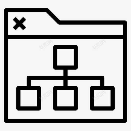 文件夹图表链接图标svg_新图网 https://ixintu.com 图表 搜索引擎优化 搜索引擎优化网页大纲 文件夹 网页 链接