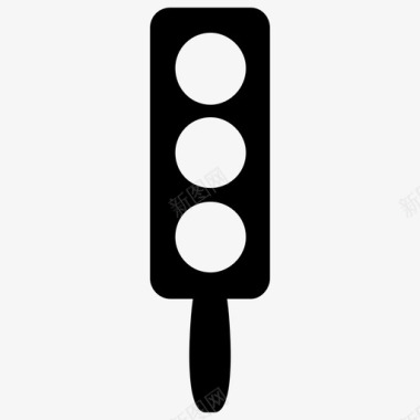 红绿灯标志信号图标图标
