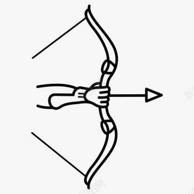 什利拉姆纳瓦米箭弓图标图标