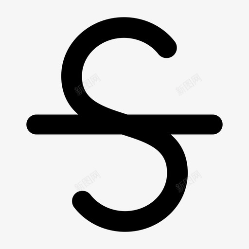 中划线_iconsvg_新图网 https://ixintu.com 中划线_icon