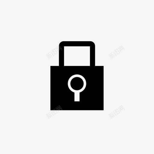 锁密码保护隐私图标svg_新图网 https://ixintu.com 保护 安全 密码保护 锁 隐私
