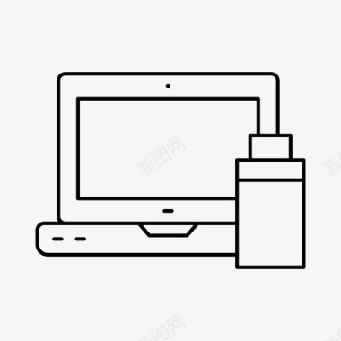 电池电力能源图标图标