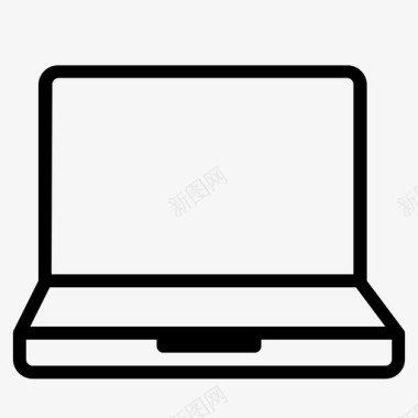 笔记本电脑显示器个人电脑图标图标