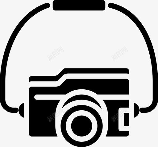照相机旅行旅游图标svg_新图网 https://ixintu.com 旅游 旅行 旅行2固体 照相机