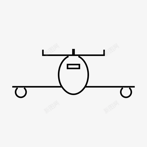 飞机航空公司运输图标svg_新图网 https://ixintu.com 广告和媒体材料设计图标 航空公司 运输 飞机