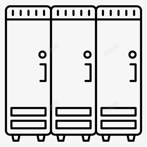 储物柜游戏保险箱图标svg_新图网 https://ixintu.com 保险箱 储物柜 游戏 运动