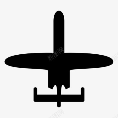 飞机空军喷气式飞机图标图标