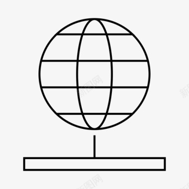 地球全球定位系统位置图标图标