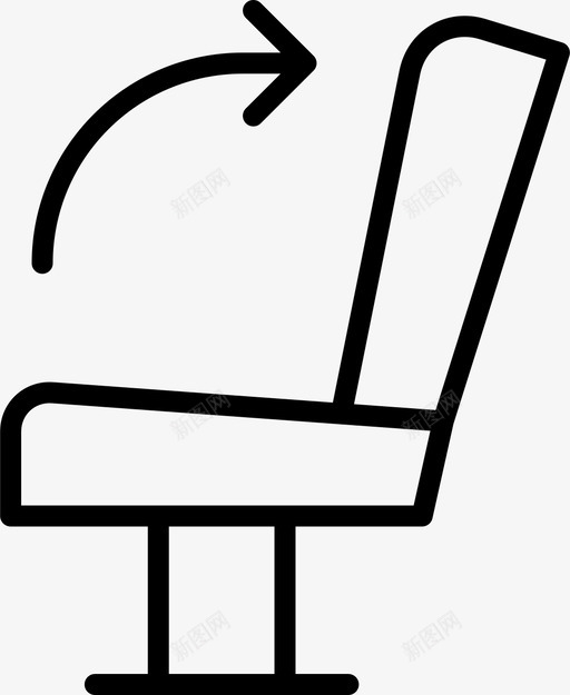 椅子舒适海得乐图标svg_新图网 https://ixintu.com 基础设施和建筑薄 椅子 海得乐 移动 舒适 软 轿车