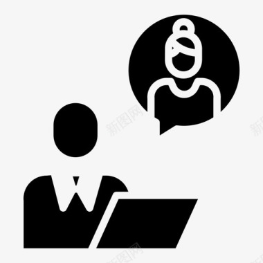 客户会议客户体验客户服务图标图标