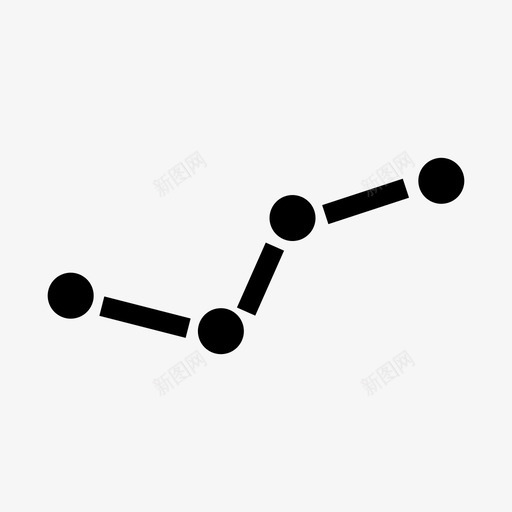 统计分析线图图标svg_新图网 https://ixintu.com 分析 线图 统计