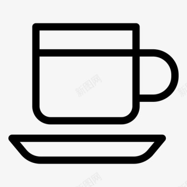 茶杯子图标图标