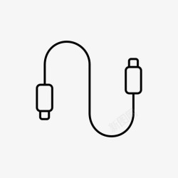 存储分发解决方案usb线缆数据图标高清图片