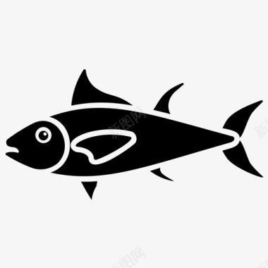 金鱼水生鱼淡水鱼图标图标