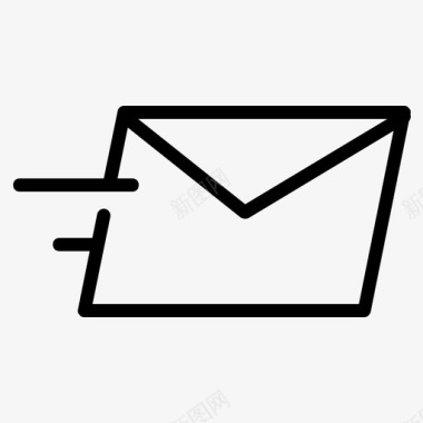 发送交付邮件图标图标