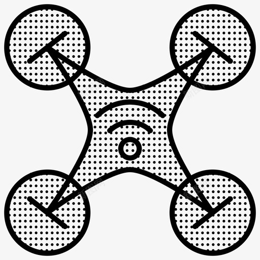 无人机物联网星罗棋布图标svg_新图网 https://ixintu.com 无人机 物联网星罗棋布
