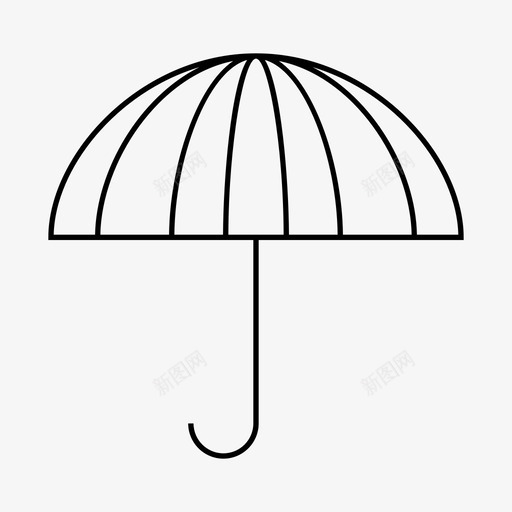 伞盖雨图标svg_新图网 https://ixintu.com 伞 冬 用户界面 盖 网页搜索引擎优化 雨